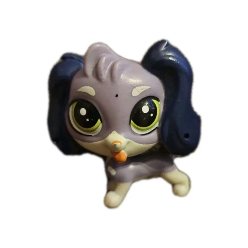 Littlest Pet Shop LPS #4101 Spaniel Named Frankie Lowman Green Eyes